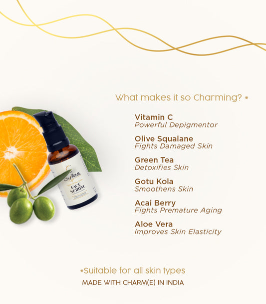 Vitamin C & Olive Squalane Face Serum (30ml)