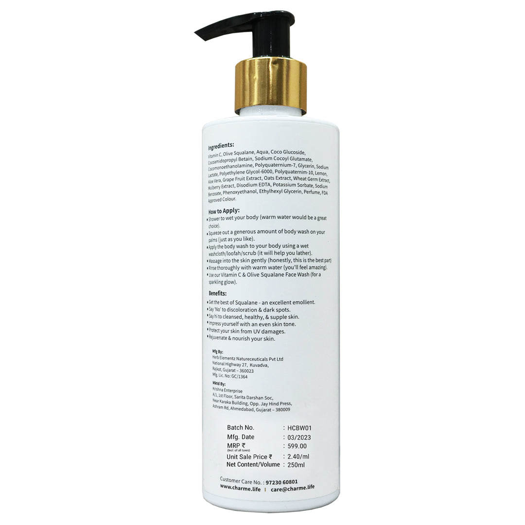 Vitamin C & Olive Squalane Body Wash (250ml)